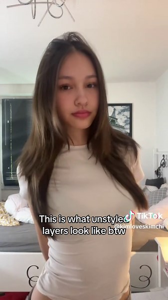 Understanding Unstyled Hair Layers: A Visual Guide