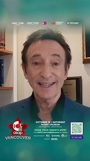 A musical legend awaits you in ASAP Vancouver ✨⚡ GET YOUR TICKETS NOW AND EXPERIENCE THE GRANDEST 30th ASAP CELEBRATION IN CANADA 👉 https://bit.ly/ASAPVancouverTickets ⁣📅 October 18, 2025 📍Pacific Coliseum, Vancouver, BC #ASAPVancouver #ASAP30 #DavidPomeranz | ABS-CBN