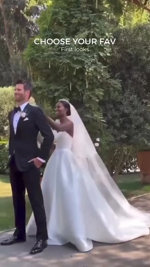 The genuine awe and love in a groom's eyes as he sees his bride for the first time is a heartwarming testament to the beauty of love unfolding before our very eyes 😍✨ Don´t you just love this?-1-2-3-4-Follow us for daily inspiration! 💫#wedding #weddingmomentd #bridefirstlook #groomsfirdtlook #weddinginspiration #bespokejewelery #bespokerings | Harmony Jewels London