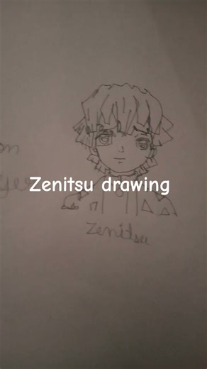 zenitsu drawing easy and simple drawing easy and simple design ideas