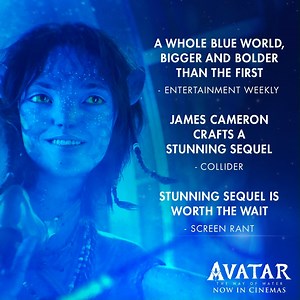 7.3K views · 331 reactions | The most anticipated sequel is winning the hearts of audiences with its spectacular visuals. Watch #AvatarTheWayOfWater out now in cinemas. Get your tickets right now! BMS: https://bookmy.show/Avatar Paytm: https://m.paytm.me/m_avatar2 | Avatar | Facebook