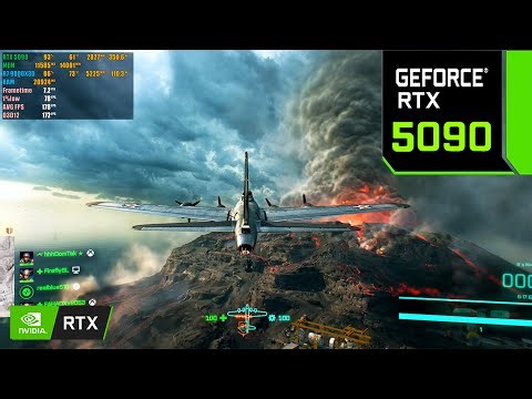 Battlefield 2042 : RTX 5090 32GB ( 4K Ultra Graphics RTX ON / DLSS 4 ON )