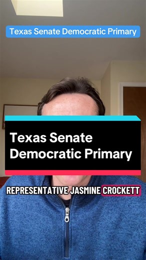 Interested to see how this primary plays out and if it ends up getting testy. May the best candidate win. #democrats #TexasSenate #jasminecrockett #jamestalarico #2026elections