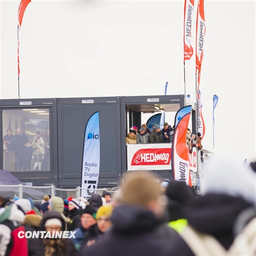 CONTAINEX at the world's largest Enduro race 🏍️ 🏁 For temporary event spaces 👉 CONTAINEX PLUS Line! At the Enduropale du Touquet-Pas-de-Calais, the world’s largest sand race, 6x20' PLUS Line modules were quickly assembled into a two-story VIP area with a 90 m² terrace, offering a fantastic view of the race. Because of its flexibility and quick setup, the PLUS Line is ideal for creating high-quality, adaptable spaces for any event. Thanks to our partner HEDIMAG for trusting us once again and g