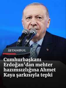 Cumhurbaşkanı Erdoğan, Gaziantep'teki 23 Nisan kutlamalarında CHP il yönetiminin gösteri yapan çocuk mehteran takımına sırt dönmesine sert tepki gösterdi: