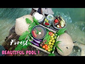 UTA MBUMBU, KADUI PURU |Ketemu Kolam Jernih di tengah Hutan ! TRADITIONAL FIRE BAKE DISH |Relaxing