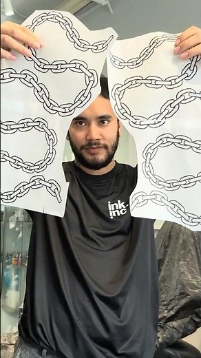 Chain Wrap Arm Tattoos Done by Two Artists at Once 🔗🔥