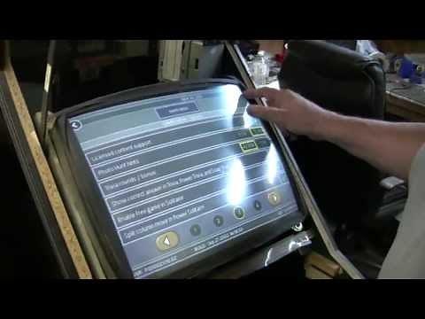 #254 Merit MEGATOUCH RUBY Arcade Game and also CALIBRATION of touchscreen! TNT Amusements