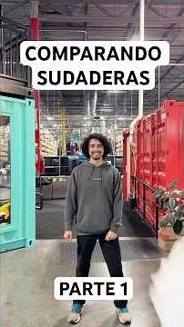 We compare sweatshirts - Part 1