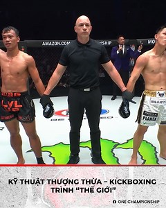 Kỹ thuật thượng thừa – kickboxing trình “thế giới” World-Class Kickboxing #onechampionship #masteroffightschampionship | Master of Fights Championship