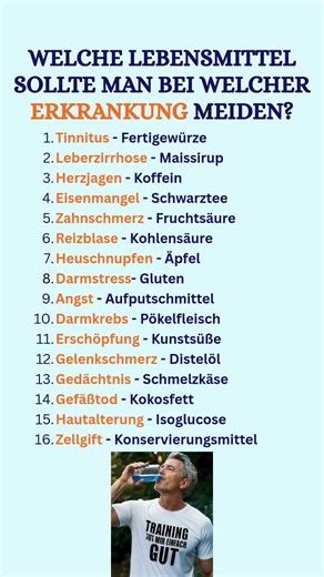 Lebensretter-Liste: Welche 16 Dinge DU bei Krankheit NIE essen darfst! (Teil 3)