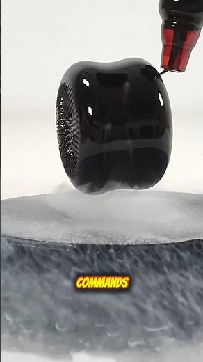 Alien Liquid Reacts to Magnet! 🤯 Ferrofluid Science #shorts #fyp #viral