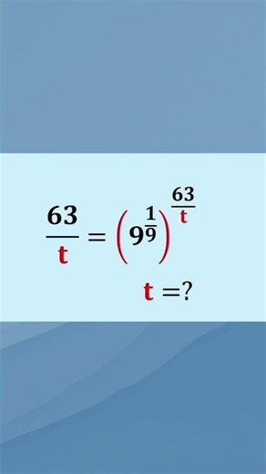Exponential challenge