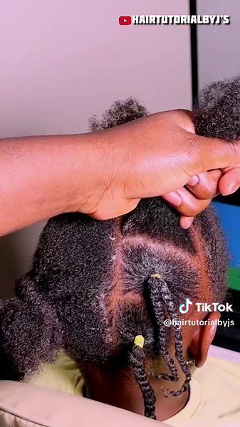 Easy hairstyle for kids #kidshairstyles #hairtutorials #hairgrowthtips