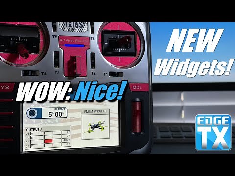 NEW Widgets for EdgeTX • Fly Me 2 The Moon