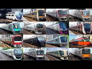 2021年帰ってきた！関東私鉄のいろんな電車が通過 Japanese Railway Passing.