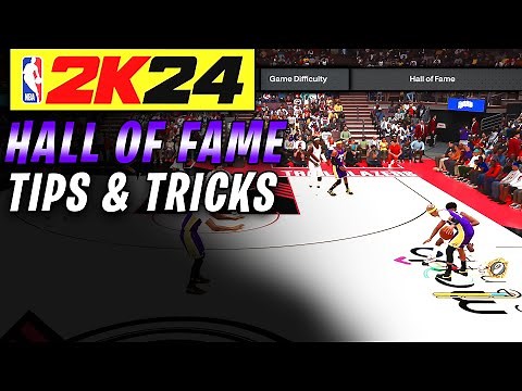 NBA 2K24 | STEP by STEP Tutorial - How to Beat HALL of FAME Difficulty (2k24 Tips and Tricks)