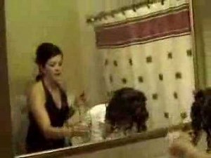 Crazy bride freaks out over hair!! Hilarious...