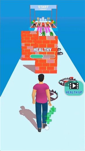 Healthy Runner Game Gameplay #shorts #games #ytshorts