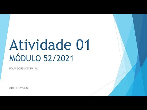 AJUDA Para Atividade 01 - UniCesumar
