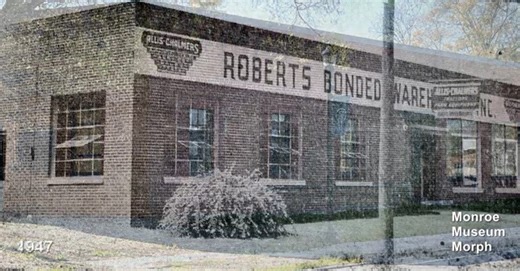 The brick building that sits at the NW corner of Marable and Broad Streets started life as Roberts Bonded Warehouse. Originally opened by twin brothers Steve and B. T. Roberts in the 1920s, the warehouse had an outstanding reputation as a warehouse and dealer of farm equipment. A cotton warehouse today seems like a waste of space and probably would be. However, when cotton was king in Walton County, cotton warehouses, as well as cotton gins, littered the landscape like Dollar General stores do t
