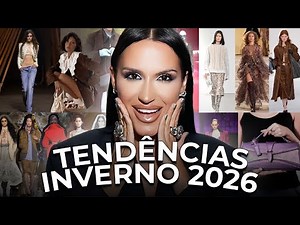 AS 30 TENDÊNCIAS DE MODA QUE VÃO DOMINAR O INVERNO 2026 - E MUDAR TUDO! TENDÊNCIAS 2026