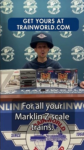 Maerklin Z Scale holiday train set