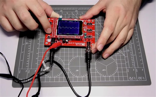 【DIY】自制示波器 -- DSO 138 (digital oscilloscope) DIY Kit