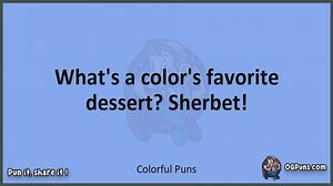 Colorful - Jokes, Puns, Wordplays, and Laughter