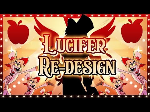 Lucifer Redesign Hazbin Hotel