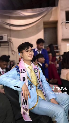 DIY JS PROM SUIT🥰🥰 mr. Trendsetter #prom #senior #jsprom2023 #senioryear #art_hsph #suit
