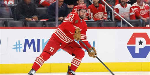 Red Wings' Dylan Larkin injury return is coming 'pretty soon'