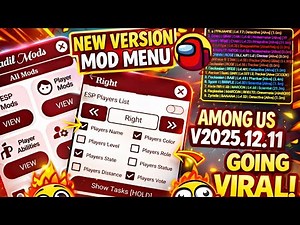 Among Us v2025.12.11 Fake Impostor Mod Menu Apk v19.3 | ESP, Teleport, Skins Unlocked, Free Chat etc