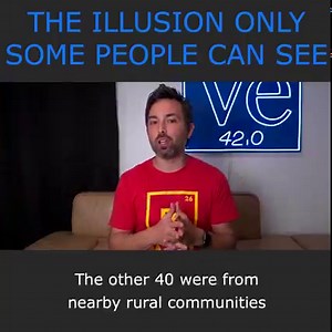 Can You See This Illusion? 👀 *Not Everyone Can* | Veritasium