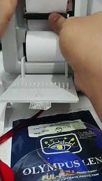Changing Thermal Paper in Automatic Lensmeter