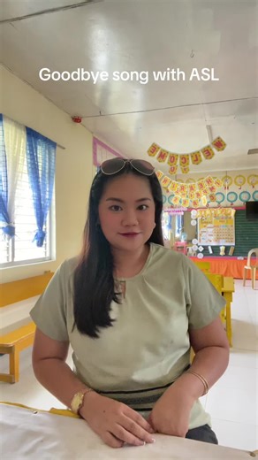 Goodbye song with ASL #spedteacher #ASL #goodbyesong