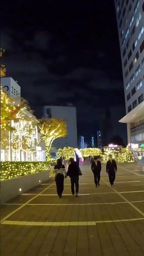 🚶東京都ーJR新宿駅 サザンテラス ルミネーション散歩 2025年11月 #walking #japan #tokyo
