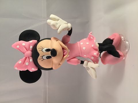 How to Model Minnie Mouse Step by Step COMPLETE | Cold Porcelain | Biscuit | EVA Clay