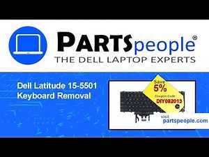 Dell Latitude 15-5501 (P80F003) Keyboard How-To Video Tutorial
