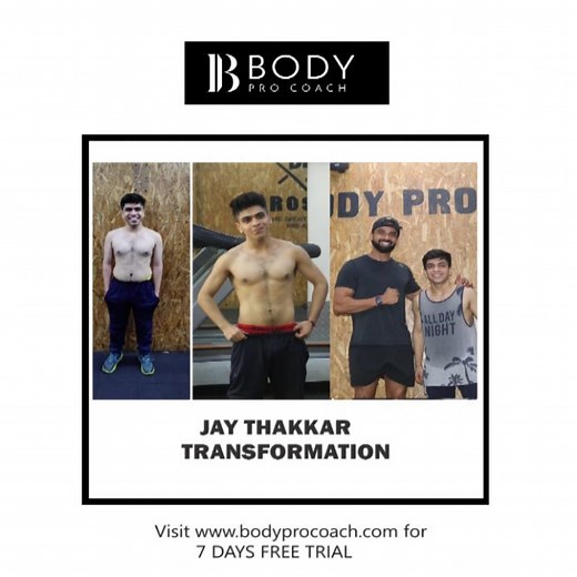Jay Thakkar on Instagram: "#Repost @bodyprocoachfitness ... Excuses don’t kill the fat, exercises do.💪🏻💓 Getting complete inspiration by the most talented @jay_thakkar1524 🧘🏻‍♀️💪🏻🏋️‍♀️🤸‍♀️😍💪🏻 Visit us 💪🏻 JOIN Reformer Pilates & Cross Train. Pls visit www.BodyProCoach.com to know more about how to get to your fitness goals in short time!!! Tap on the link in bio and join our online program. 🏋️‍♂️💪🏻🏋️‍♀️ . . . . #fitness #gym #workout #fitnessmotivation #fit #motivation #bodybuil