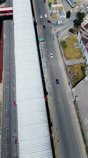 Comienza la colocación de escaleras en la Estación Prados Sur del Nuevo Tren Suburbano al AIFA ⚠️🚇