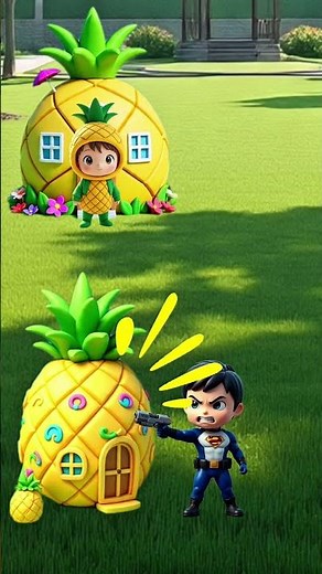 Police almost missing the thief #animation #funny