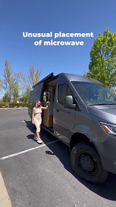 How do you like the microwave placement? #vanconversion #vanbuild #tinyplanetvan#sprintervan #sprintervanconversion#sprintervanlifestyle #vanlife#campervanconversion #vantravellers #vantravels #vanstyle #vanforsale #campervan#vandesign | Tiny Planet