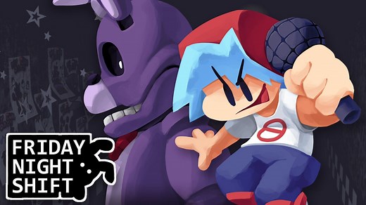 [FNF X FNAF Friday night shift Psych engine 0.7.3]camera 2B 黄金熊弗莱迪 费兹熊 废弃的皮套