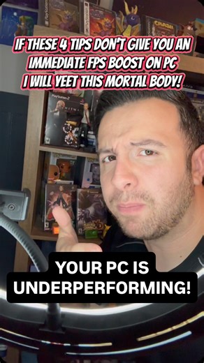 Ponzi's Pcs on Instagram: "YOUR PC IS UNDERPERFORMING! #pcgaming #pc #pcmasterrace #techtips #gamingpc #pcgamer #pctips"