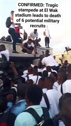 A tragic stampede at the El Wak Stadium where the Ghana Armed Forces (GAF) is recruiting soldiers, has led the death of six potential recruits, the GAF has confirmed. Many others have been injured and receiving medical attention. #GraphicOnline | Daily Graphic