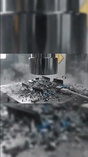 Hydraulic Press vs Arduino Mega – Code Meets Crush ⚙️💥