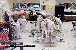 Watch NASA build the Mars 2020 rover