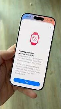 How to enable hypertension alerts on Apple Watch with watchOS 26 and iOS 26!