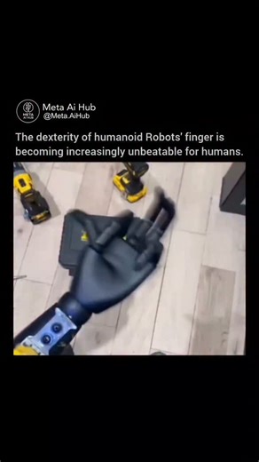 AI | Artificial intelligence | Chatgpt | Viral on Instagram: "We are currently observing a significant transformation in the field of mechanical engineering. For many years, the "human touch" was regarded as the benchmark, but the high-speed actuators of today enable these mechanical fingers to operate with a fluidity and precision that surpass our own biological capabilities. By integrating sophisticated tactile sensors with rapid processing capabilities, these robots are capable of executing i